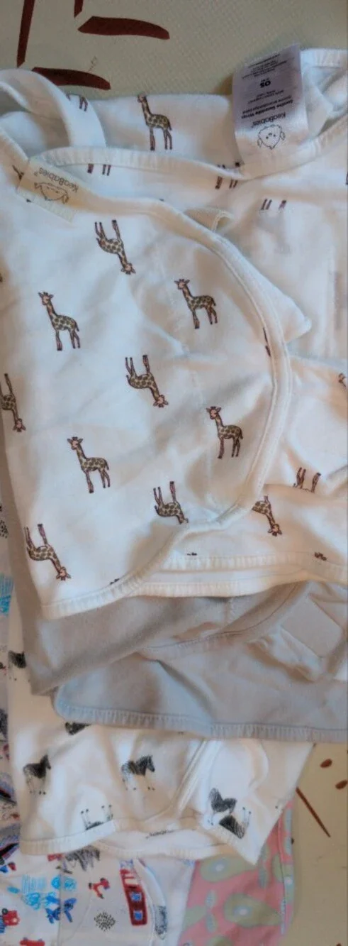 Lot Of 9 Infant Swaddles